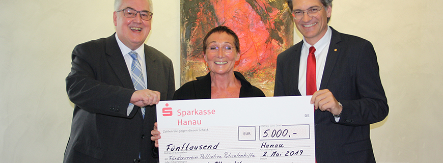 Sparkasse Hanau spendet 5.000 Euro an Förderverein